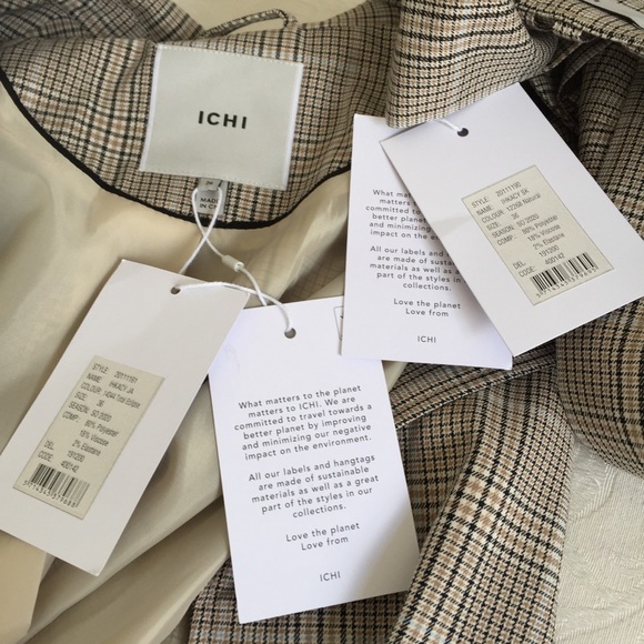 Burberry style check trench coat - Picture 7 of 7